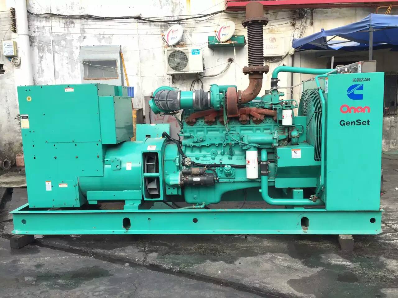 阿里租赁发电机-柴油发电机不正常冒烟的原因